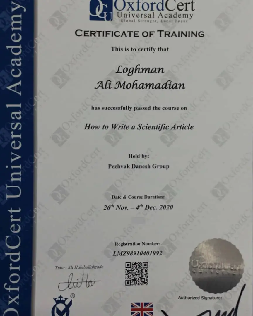 CERTIFICATE5