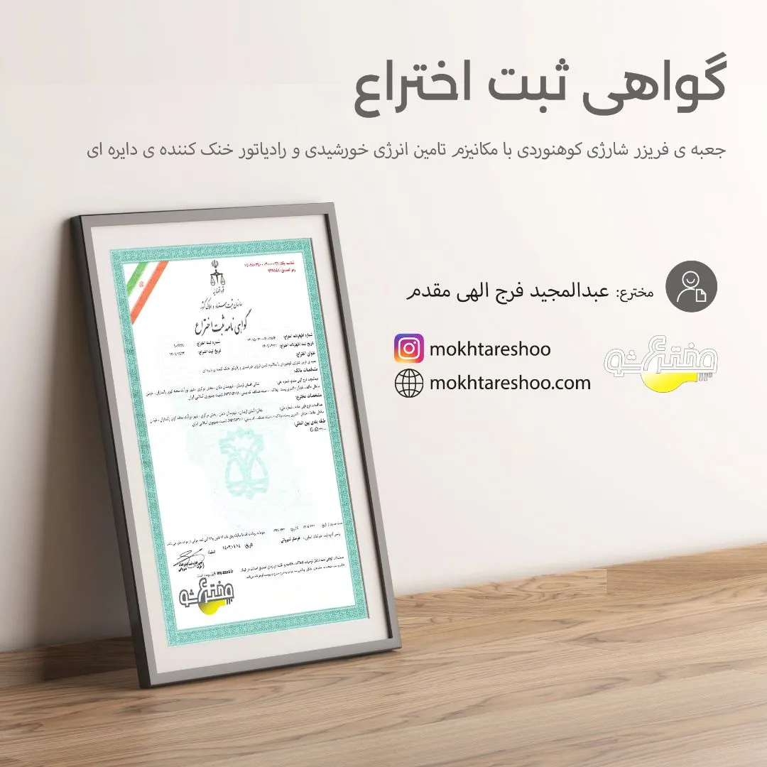 گواهی ثبت اختراع